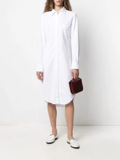 Thom Browne cotton-piqué shirt dress