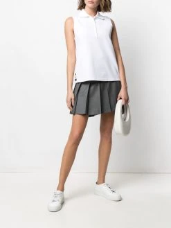 Thom Browne sleeveless polo shirt