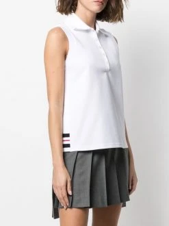 Coupon βοΈ Thom Browne Sleeveless polo shirt polo tops of women π 7 Thom Browne sleeveless polo shirt