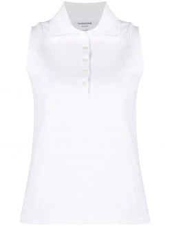 Thom Browne sleeveless polo shirt