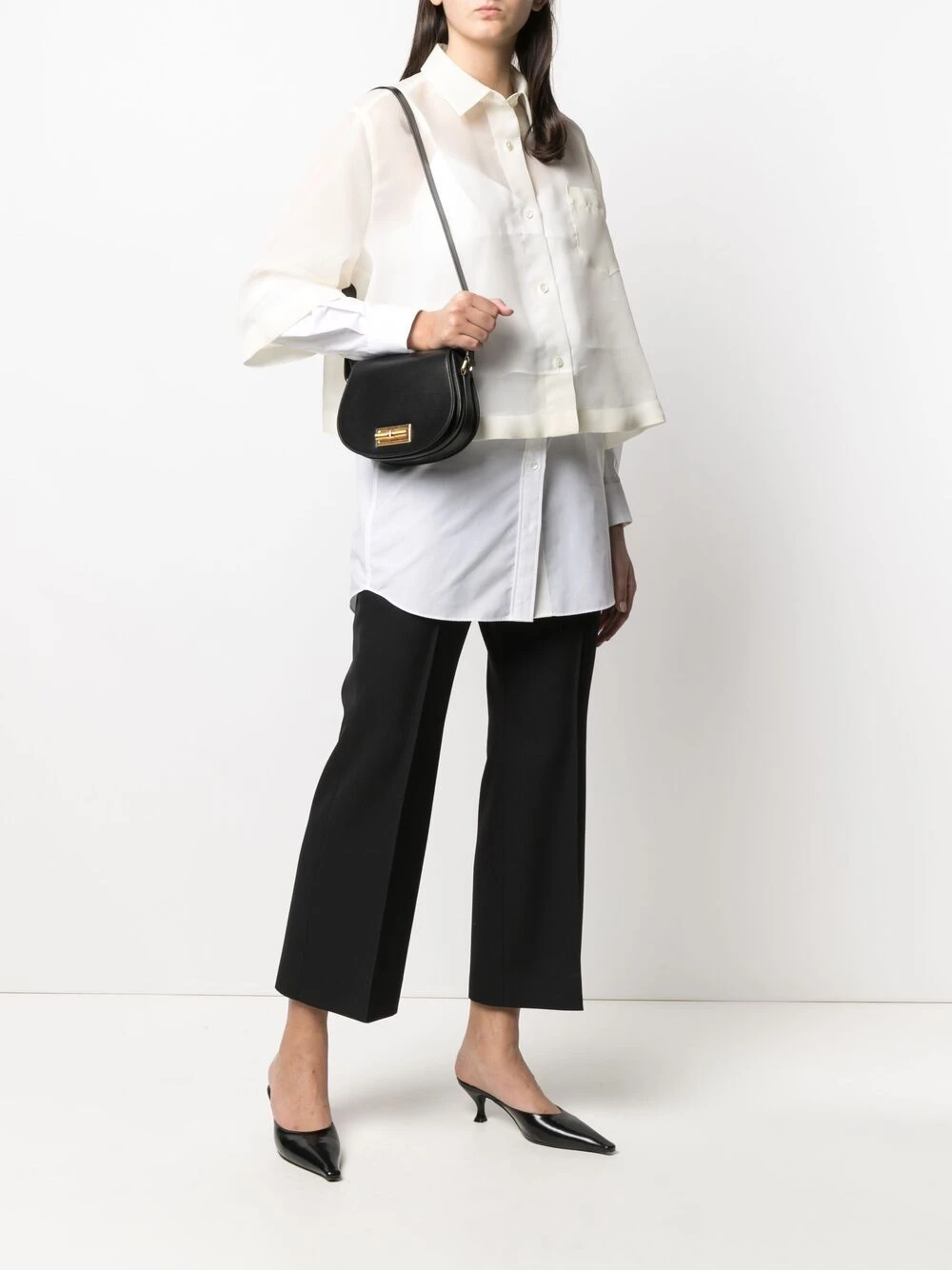 Buy ❤️ Thom Browne Small RWB lock shoulder bag shoulder bags of women ⭐ 2 Thom Browne small RWB-lock shoulder bag