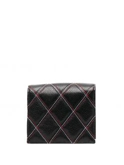 Thom Browne RWB-quilted cardholder