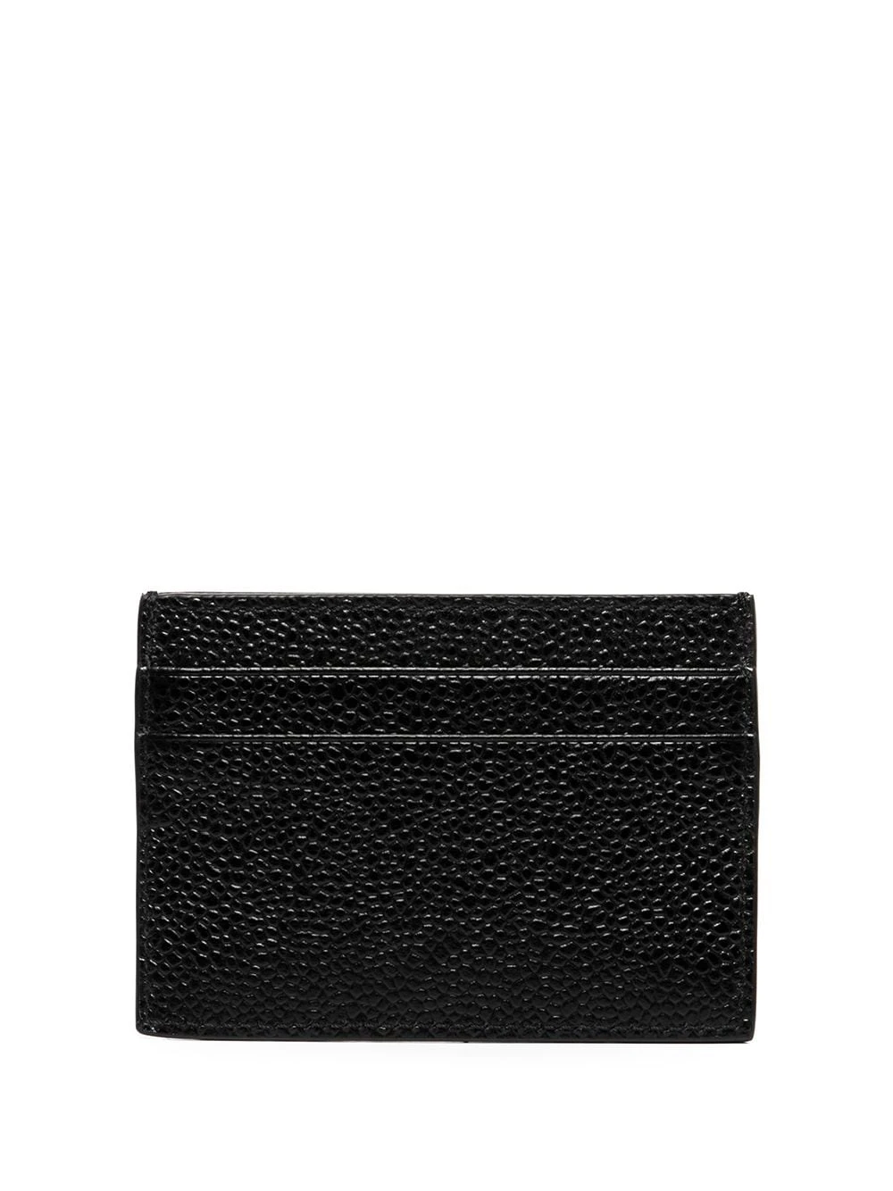 Buy β Thom Browne Grosgrain tab leather cardholder wallets & purses of women π₯° 2 Thom Browne grosgrain-tab leather cardholder