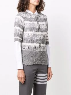 Thom Browne 4-Bar striped jumper
