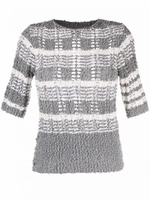 Thom Browne 4-Bar striped jumper