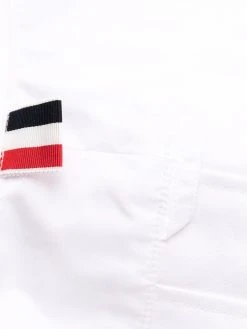 Thom Browne long-sleeve pleated shirtdress