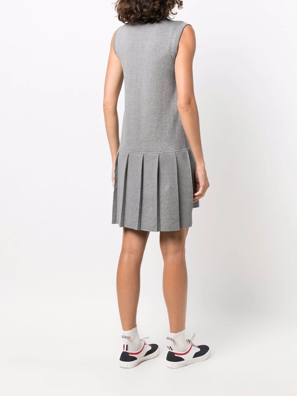 Outlet β€οΈ Thom Browne Jersey sleeveless mini dress day dresses of women π 4 Thom Browne jersey sleeveless mini dress