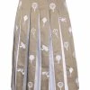 Thom Browne Sky Icons-embroidered pleated skirt