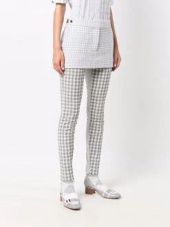 Thom Browne Sack check-print mini skirt
