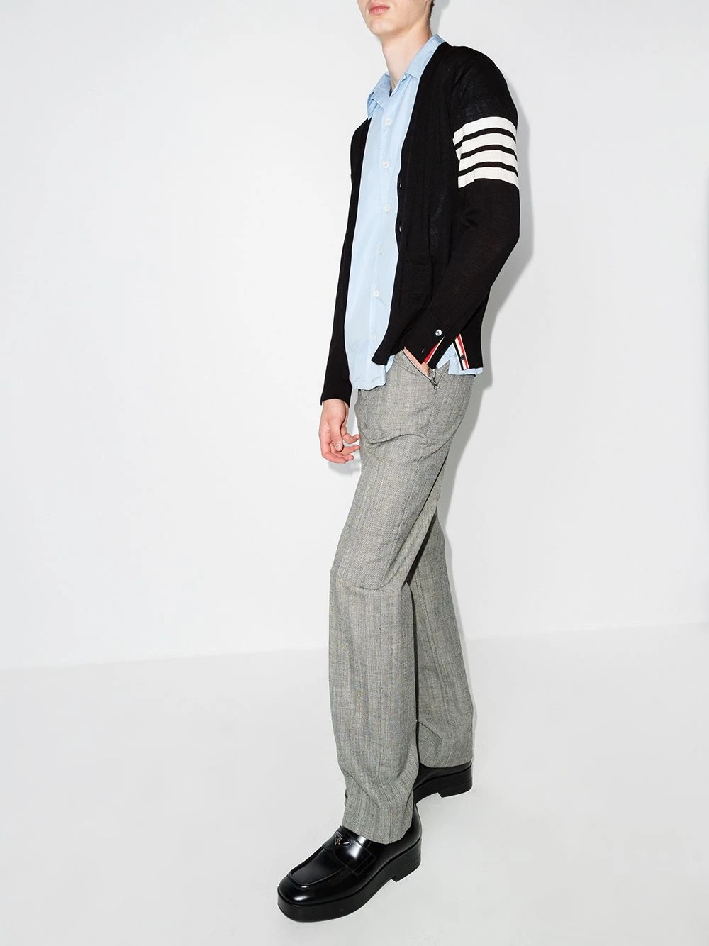 New ⭐ Thom Browne Classic V neck cardigan cardigans of men 😍 5 Thom Browne classic V-neck cardigan