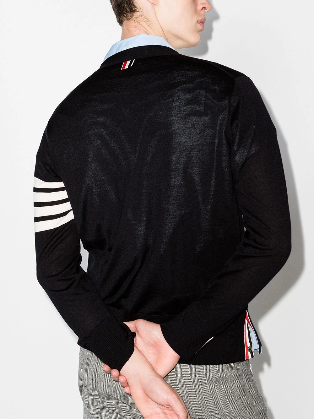 New ⭐ Thom Browne Classic V neck cardigan cardigans of men 😍 3 Thom Browne classic V-neck cardigan