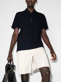 Thom Browne short-sleeve polo shirt