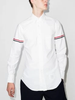 Thom Browne RWB long-sleeve shirt