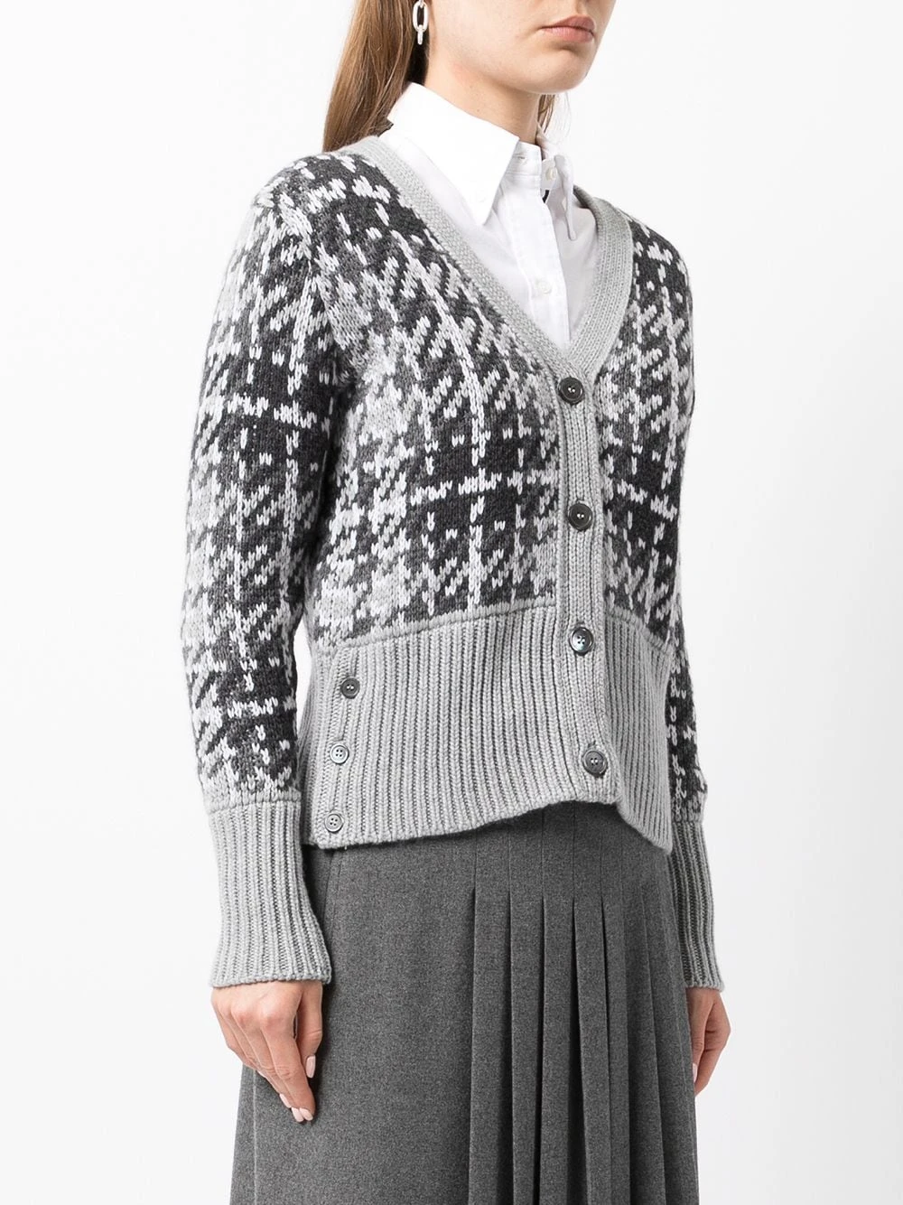 Flash Sale ⭐ Thom Browne Knitted cashmere cardigan cardigans of women 🔔 3 Thom Browne knitted cashmere cardigan