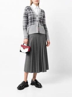 Thom Browne knitted cashmere cardigan