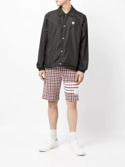 Thom Browne 4-Bar stripe checked shorts