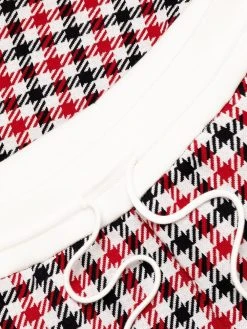 Thom Browne 4-Bar stripe checked shorts