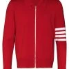 Thom Browne 4-Bar stripe zip-up bomber jacket
