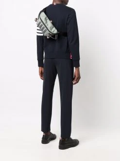 Thom Browne 4-Bar stripe belt bag