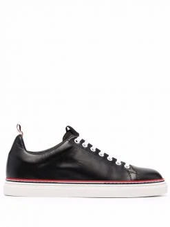 Thom Browne RWB-stripe low-top sneakers