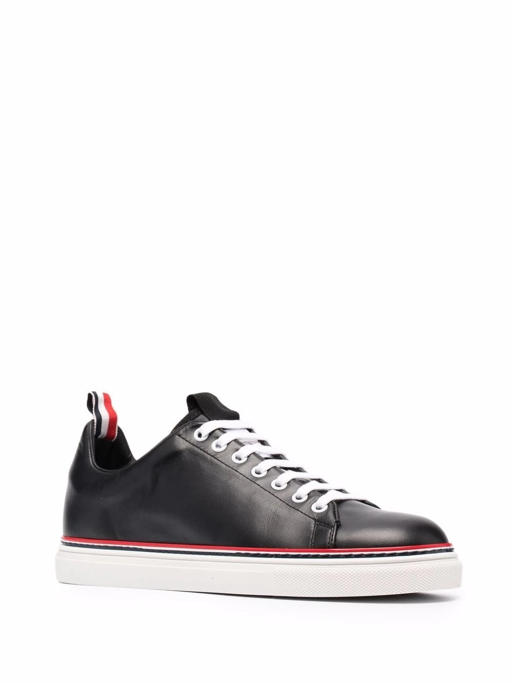 Cheapest β Thom Browne RWB stripe low top sneakers low-tops of men π 2 Thom Browne RWB-stripe low-top sneakers