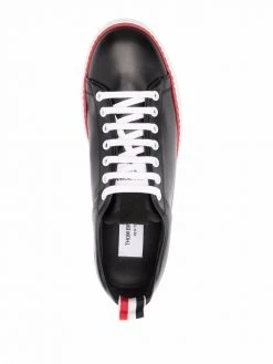 Cheapest β Thom Browne RWB stripe low top sneakers low-tops of men π 7 Thom Browne RWB-stripe low-top sneakers