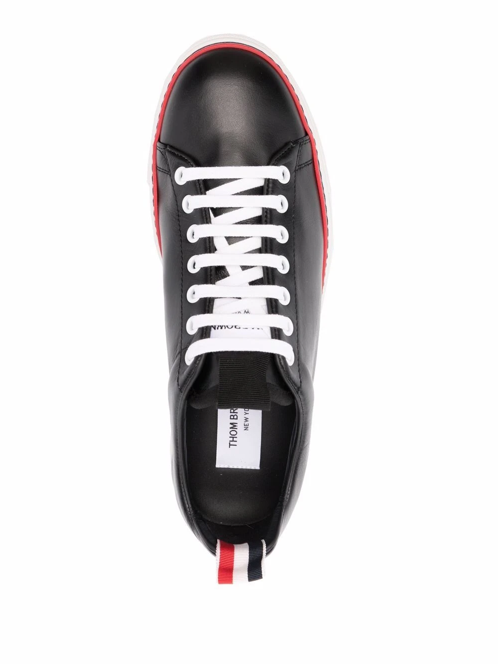 Cheapest β Thom Browne RWB stripe low top sneakers low-tops of men π 4 Thom Browne RWB-stripe low-top sneakers
