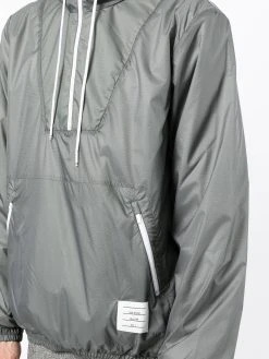 Promo 𧨠Thom Browne Logo patch zip up hoodie hoodies of men ⨠9 Thom Browne logo-patch zip-up hoodie