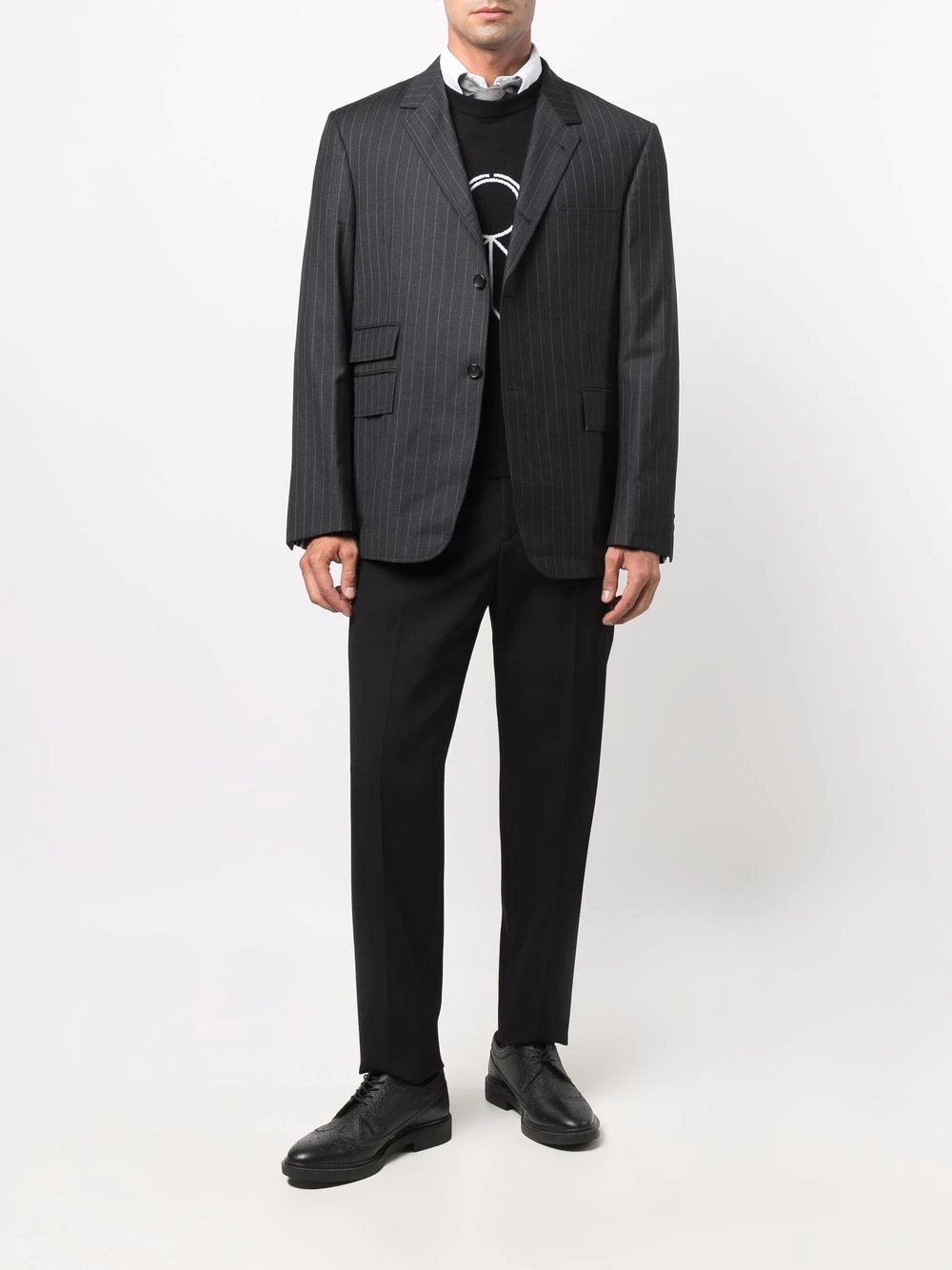 Top 10 π₯ Thom Browne Striped tailored blazer blazers of men π₯° 2 Thom Browne striped tailored blazer