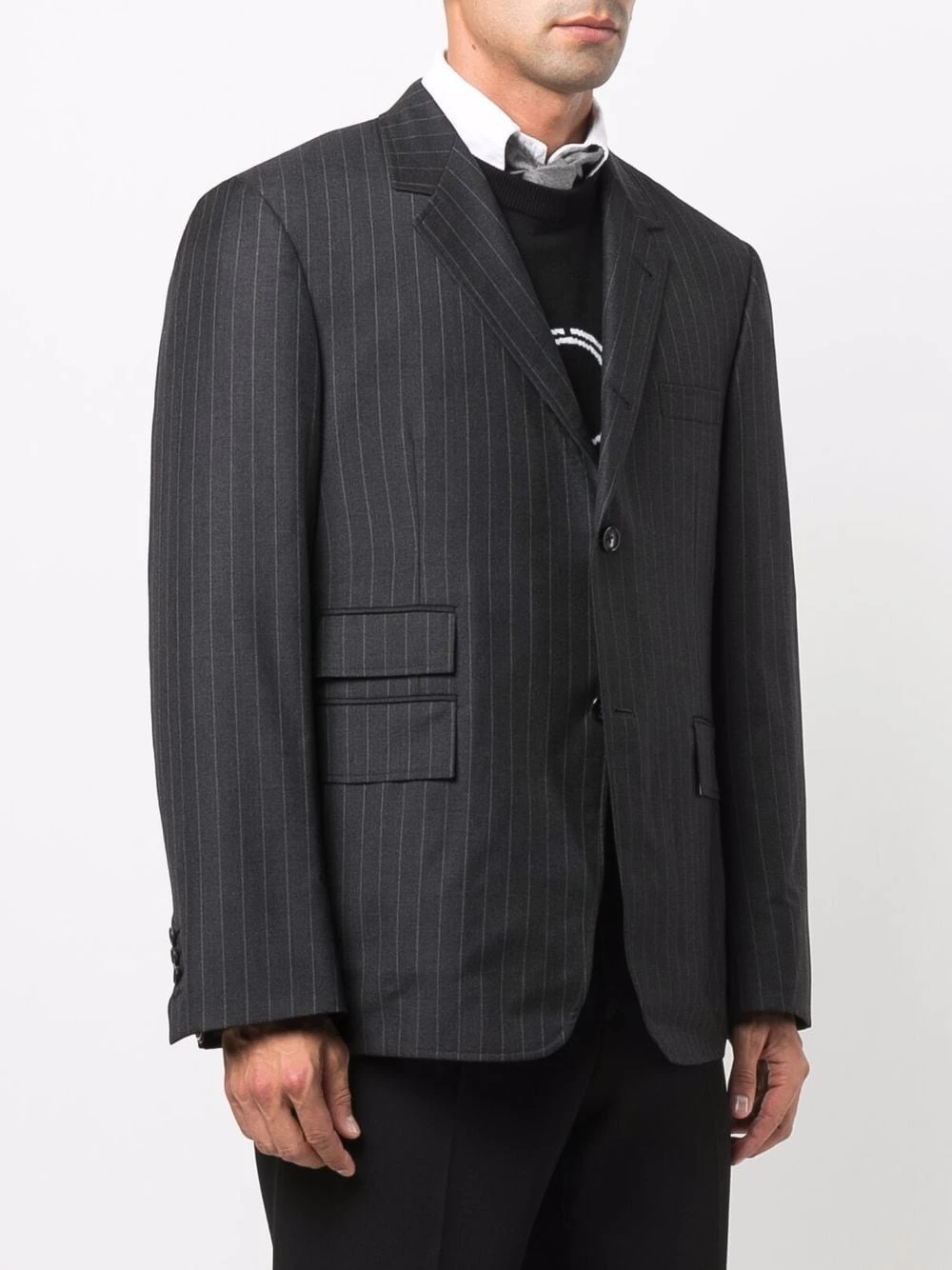 Top 10 π₯ Thom Browne Striped tailored blazer blazers of men π₯° 3 Thom Browne striped tailored blazer