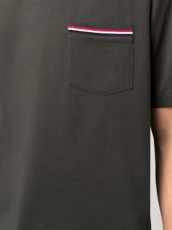 Thom Browne RWB-stripe cotton T-shirt