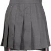 Thom Browne step-hem pleated skirt