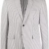 Thom Browne pinstripe single-breasted blazer