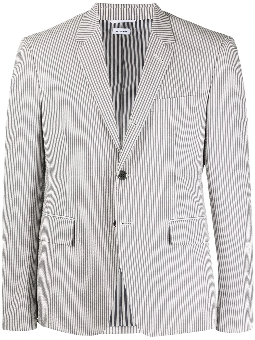 Budget ❤️ Thom Browne Pinstripe single breasted blazer blazers of men 👍 1 Thom Browne pinstripe single-breasted blazer