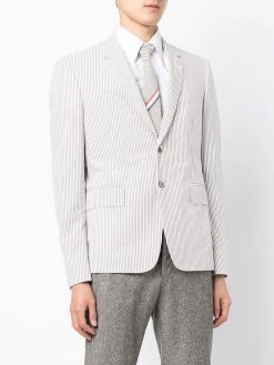 Budget ❤️ Thom Browne Pinstripe single breasted blazer blazers of men 👍 7 Thom Browne pinstripe single-breasted blazer