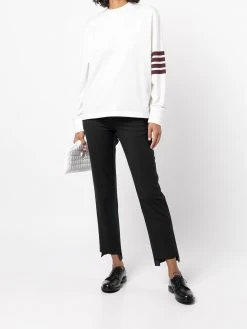 Thom Browne 4-Bar Stripe long-sleeve jumper