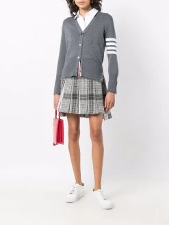 Thom Browne check pleated skirt
