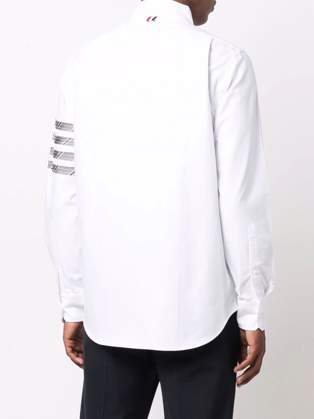 Best Sale β Thom Browne 4 Bar stripe sleeve shirt shirts of men π 4 Thom Browne 4-Bar stripe sleeve shirt