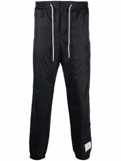 Thom Browne logo patch track pants