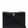 Thom Browne logo-print crossbody bag