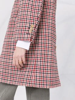 Best Sale π₯° Thom Browne Check button front coat single breasted coats of women 𧨠10 Thom Browne check button-front coat