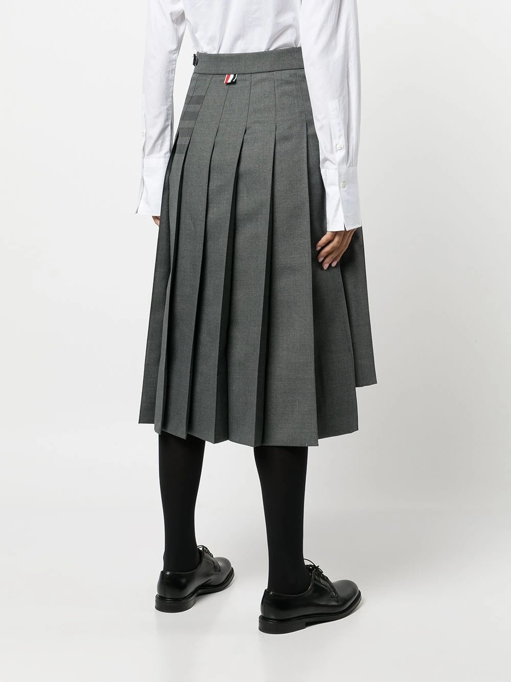 Promo ⭐ Thom Browne 4 Bar stripe pleated skirt pleated skirts of women ⭐ 4 Thom Browne 4-Bar stripe pleated skirt