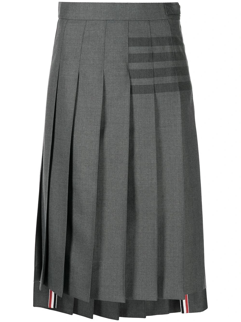 Promo ⭐ Thom Browne 4 Bar stripe pleated skirt pleated skirts of women ⭐ 1 Thom Browne 4-Bar stripe pleated skirt