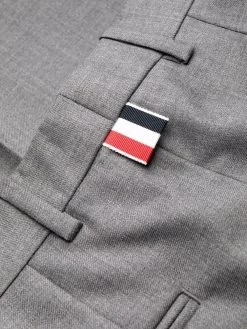 Coupon π Thom Browne Cuffed hem cropped trousers cropped pants of women β€οΈ 13 Thom Browne cuffed-hem cropped trousers