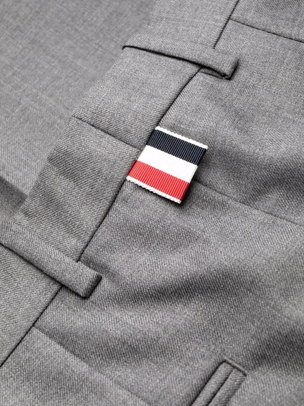 Coupon π Thom Browne Cuffed hem cropped trousers cropped pants of women β€οΈ 7 Thom Browne cuffed-hem cropped trousers