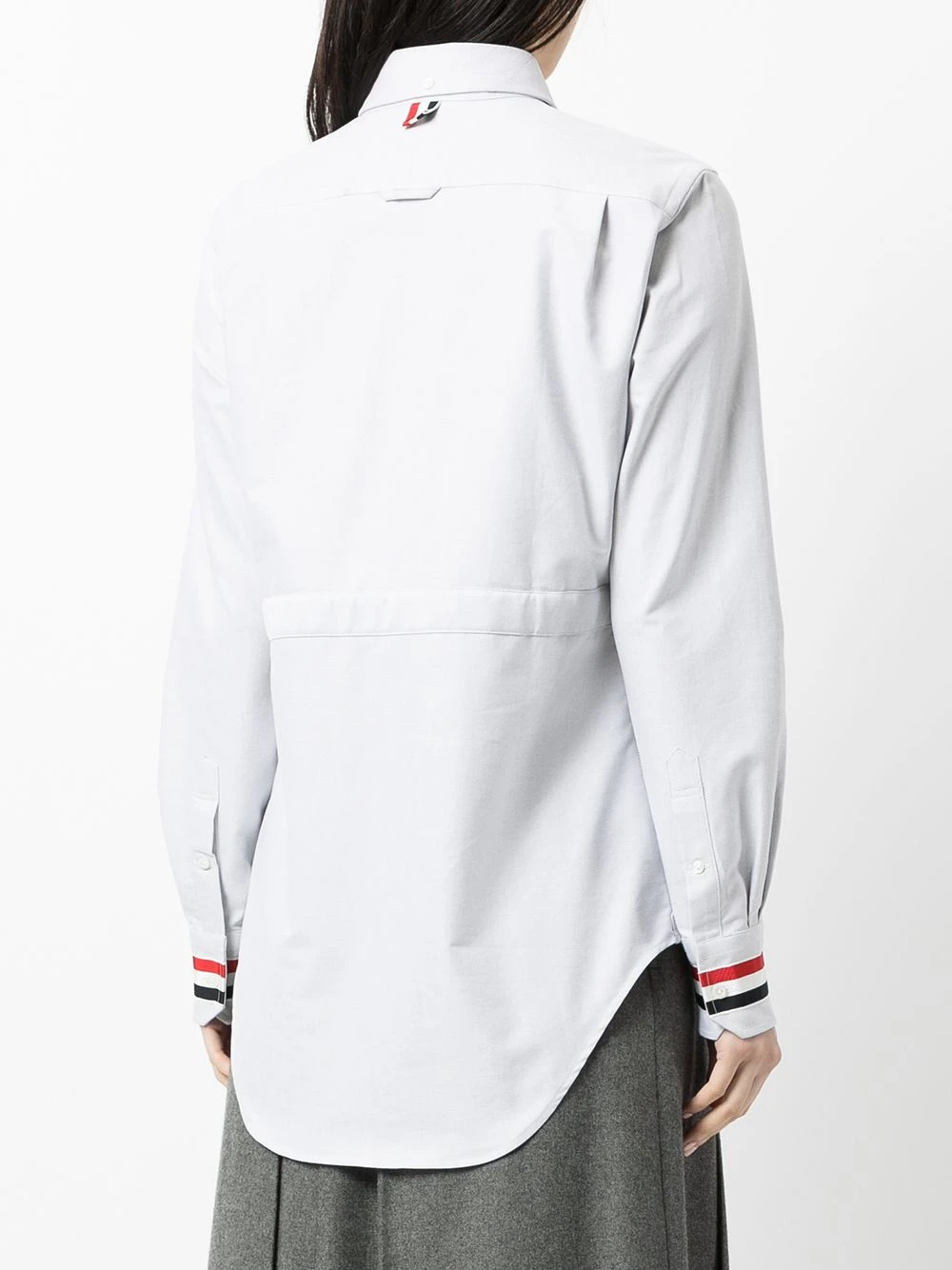 Budget π₯° Thom Browne RWB stripe flap pocket shirt shirts of women π 4 Thom Browne RWB-stripe flap-pocket shirt
