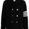 Thom Browne 4-Bar stripe double-breasted jacket