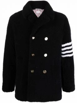 Thom Browne 4-Bar stripe double-breasted jacket