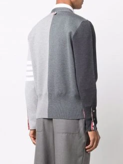 Discount 👍 Thom Browne 4 bar wool cardigan cardigans of men ⌛ 8 Thom Browne 4-bar wool cardigan