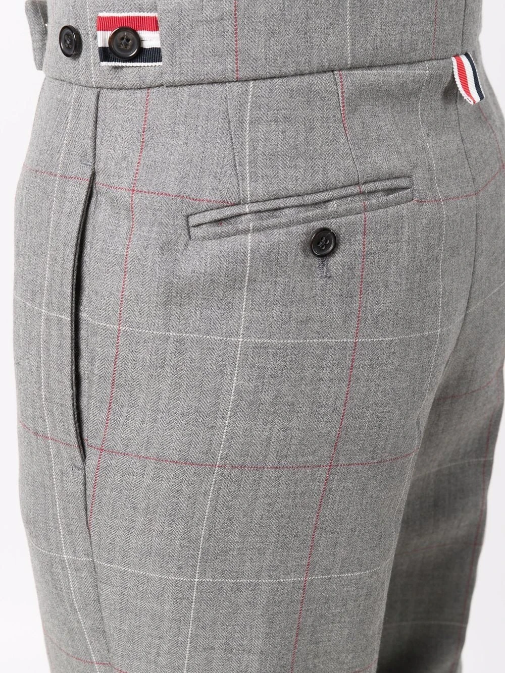 Hot Sale π Thom Browne Cropped pinstriped trousers cropped pants of women βοΈ 5 Thom Browne cropped pinstriped trousers